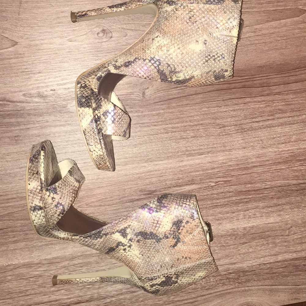 Madden Girl Snakeskin heels
